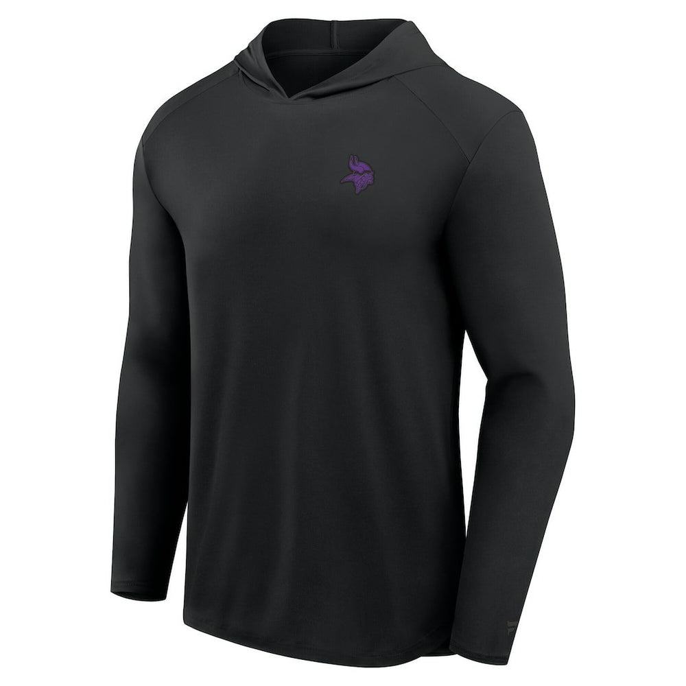 Minnesota Vikings Fanatics Front Office Power Mono Long Sleeve Hoodie T-Shirt