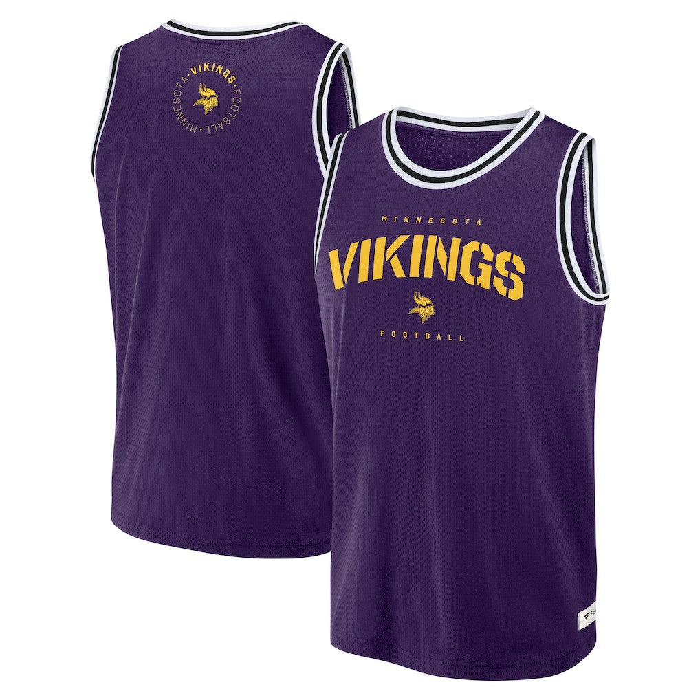 Minnesota Vikings Fanatics Elements Future Ground Jersey Tank Top