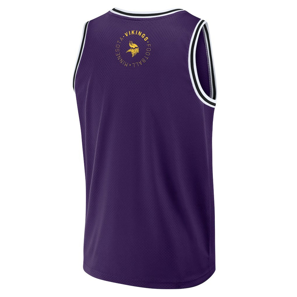 Minnesota Vikings Fanatics Elements Future Ground Jersey Tank Top