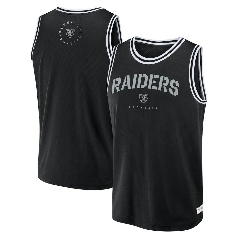 Las Vegas Raiders Fanatics Elements Future Ground Jersey Tank Top