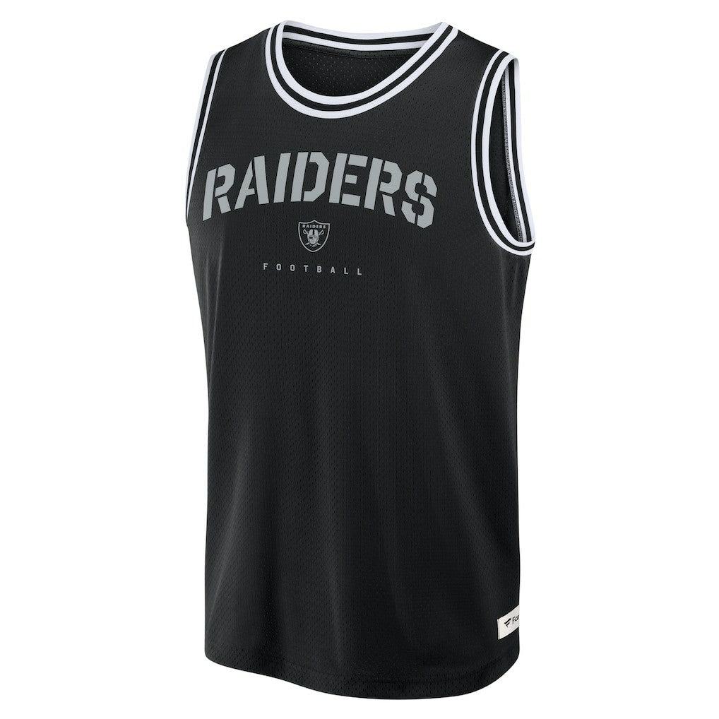 Las Vegas Raiders Fanatics Elements Future Ground Jersey Tank Top