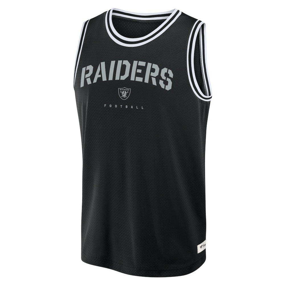 Las Vegas Raiders Fanatics Elements Future Ground Jersey Tank Top