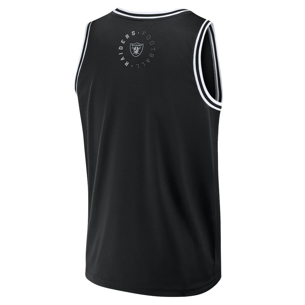 Las Vegas Raiders Fanatics Elements Future Ground Jersey Tank Top