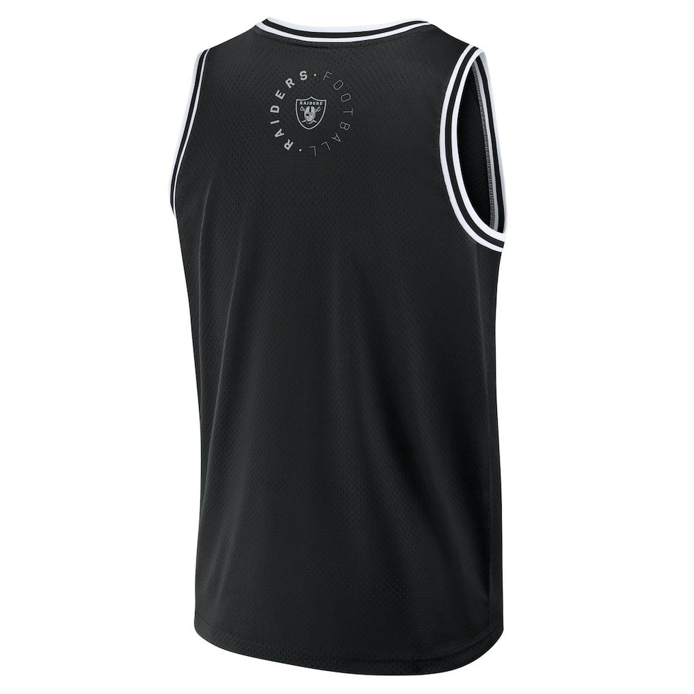 Las Vegas Raiders Fanatics Elements Future Ground Jersey Tank Top