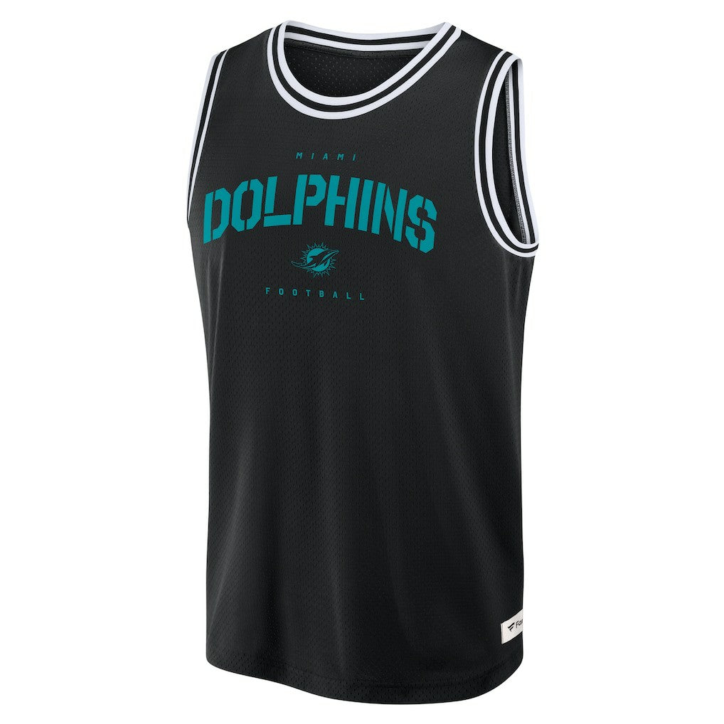 Miami Dolphins Fanatics Elements Future Ground Jersey Tank Top