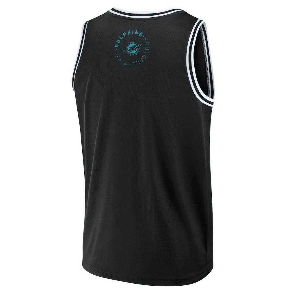 Miami Dolphins Fanatics Elements Future Ground Jersey Tank Top