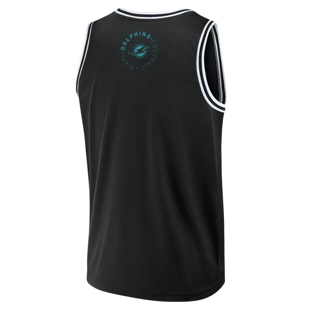 Miami Dolphins Fanatics Elements Future Ground Jersey Tank Top