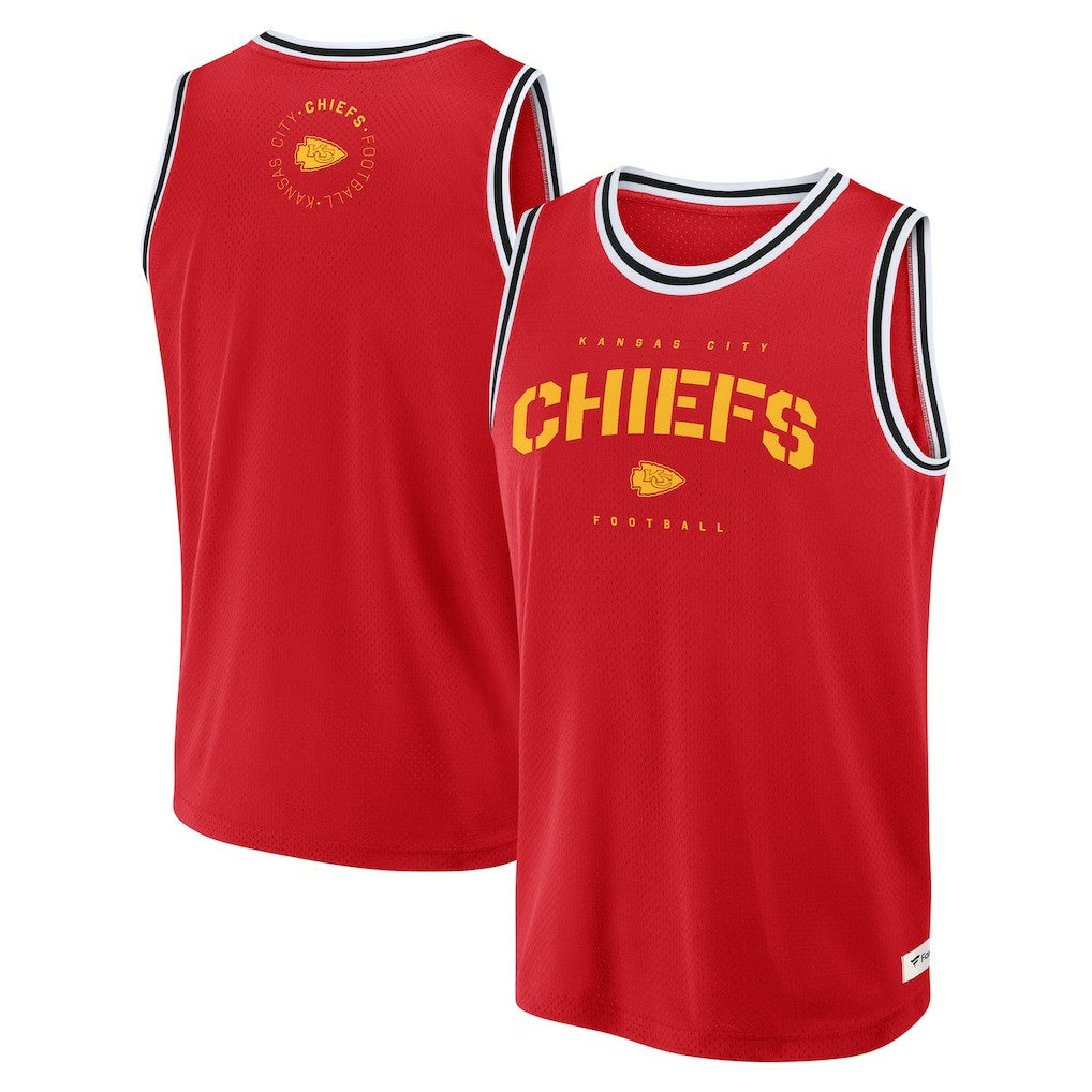 Kansas City Chiefs Fanatics Elements Future Ground Jersey Tank Top