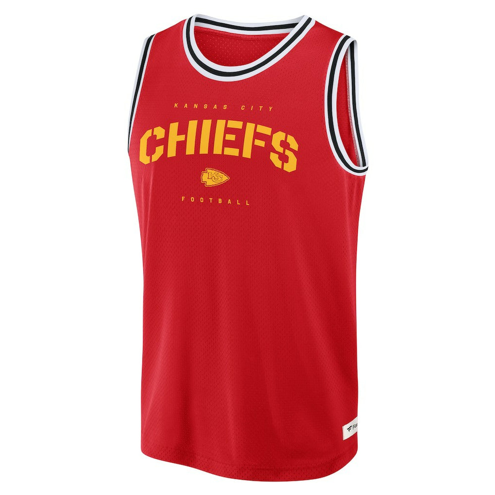 Kansas City Chiefs Fanatics Elements Future Ground Jersey Tank Top