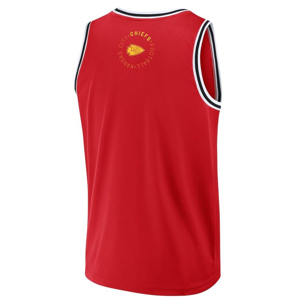 Kansas City Chiefs Fanatics Elements Future Ground Jersey Tank Top