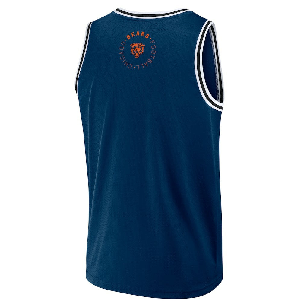 Chicago Bears Fanatics Elements Future Ground Jersey Tank Top
