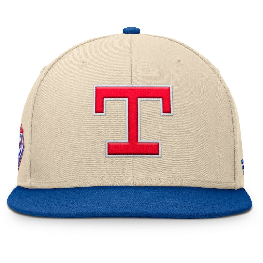 Texas Rangers Fanatics Cooperstown Collection Bounder Snapback Hat | MLB New