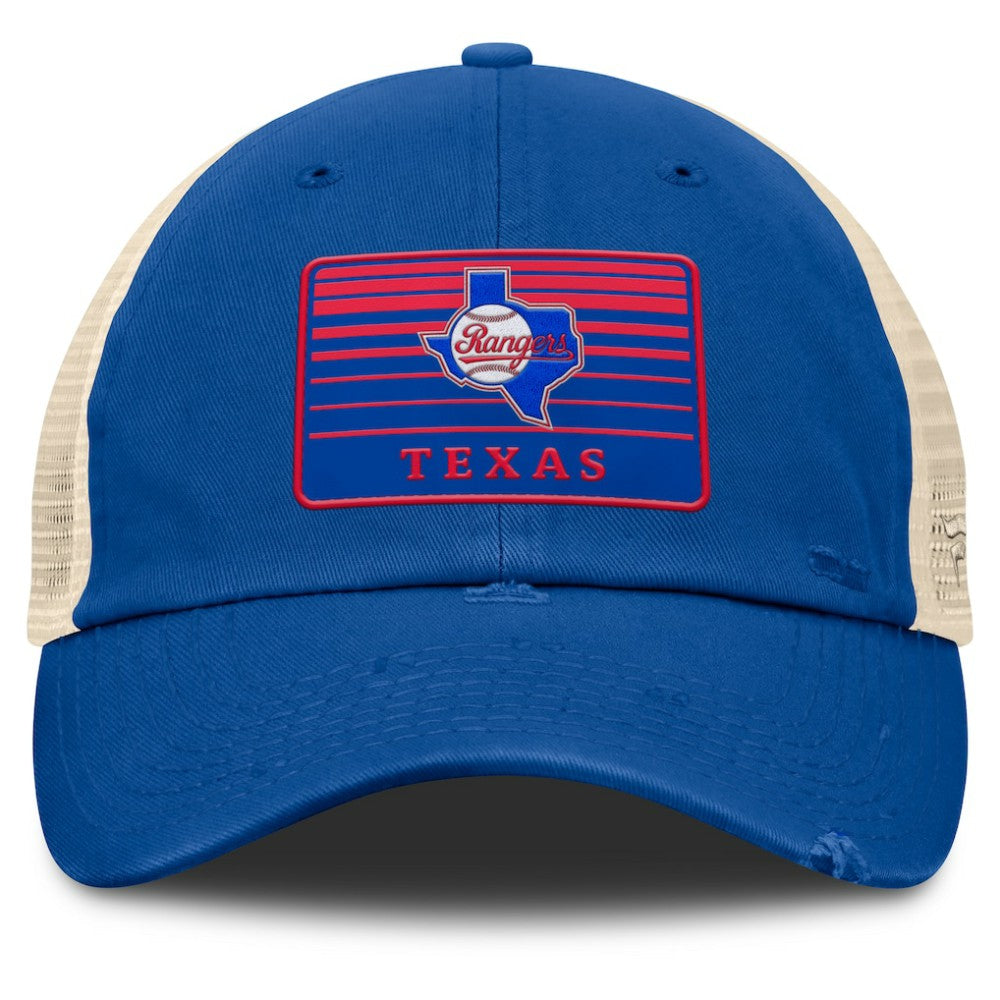 Texas Rangers Fanatics Cooperstown Collection Eastbound Mesh Adjustable Hat | MLB On Sale