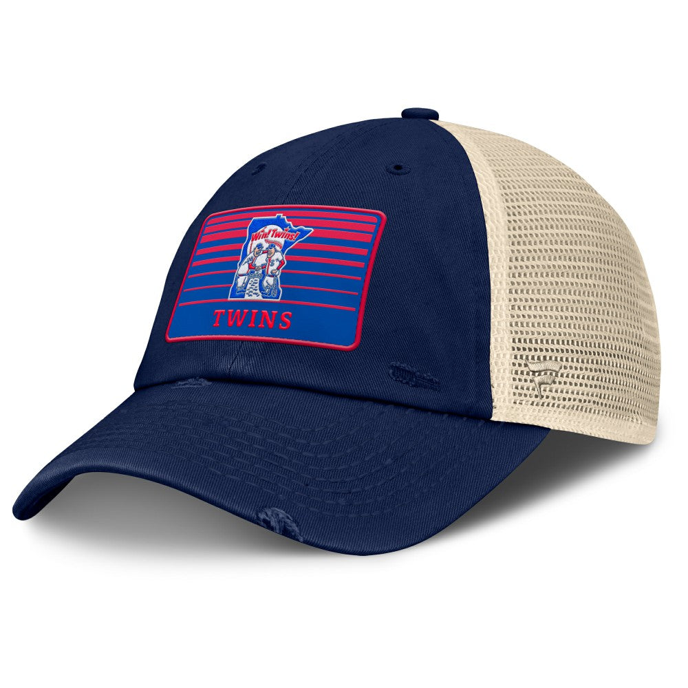 Minnesota Twins Fanatics Cooperstown Collection Eastbound Mesh Adjustable Hat | MLB Discount