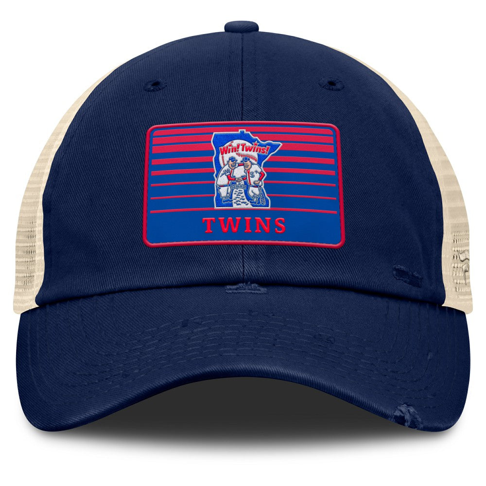 Minnesota Twins Fanatics Cooperstown Collection Eastbound Mesh Adjustable Hat | MLB Discount