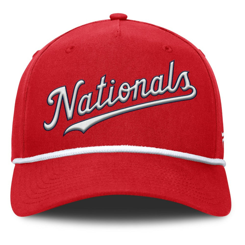 Washington Nationals Fanatics Clubhouse Foul Ball A-Frame Adjustable Hat | MLB Discount
