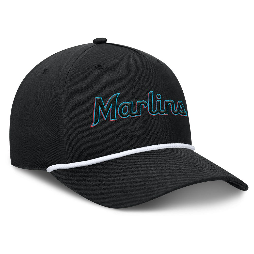 Miami Marlins Fanatics Clubhouse Foul Ball A-Frame Adjustable Hat | MLB For sale
