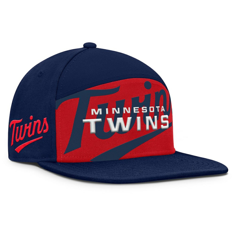 Minnesota Twins Fanatics Clubhouse Splitter Snapback Hat | MLB For sale