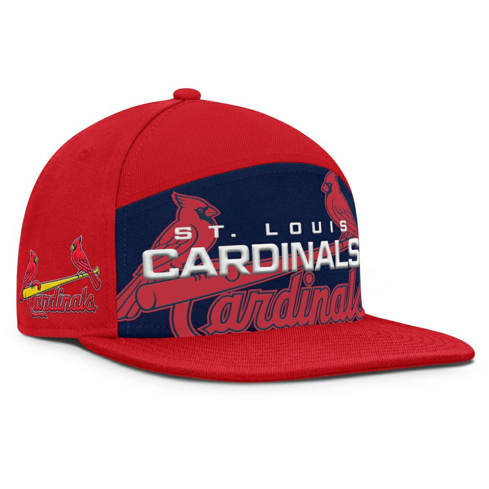 St. Louis Cardinals Fanatics Clubhouse Splitter Snapback Hat | MLB New