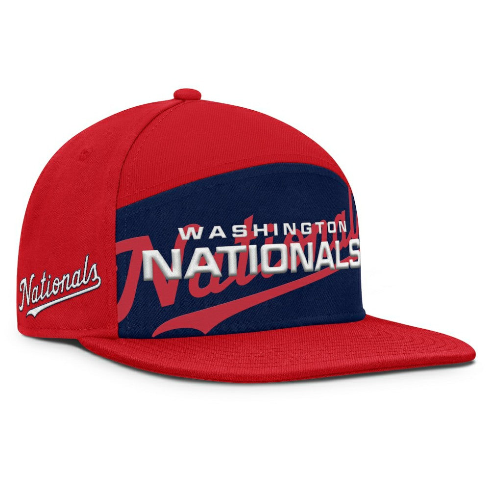Washington Nationals Fanatics Clubhouse Splitter Snapback Hat | MLB US