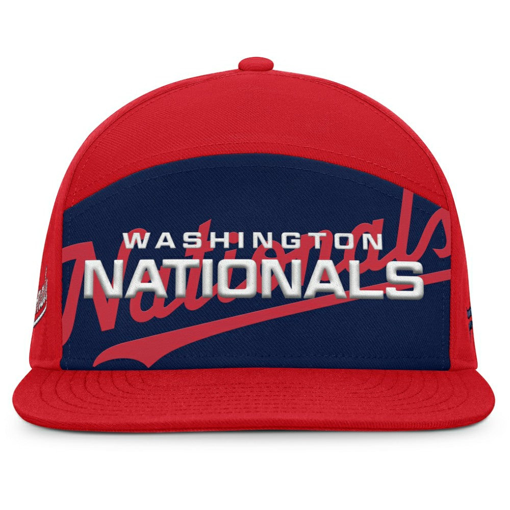 Washington Nationals Fanatics Clubhouse Splitter Snapback Hat | MLB US
