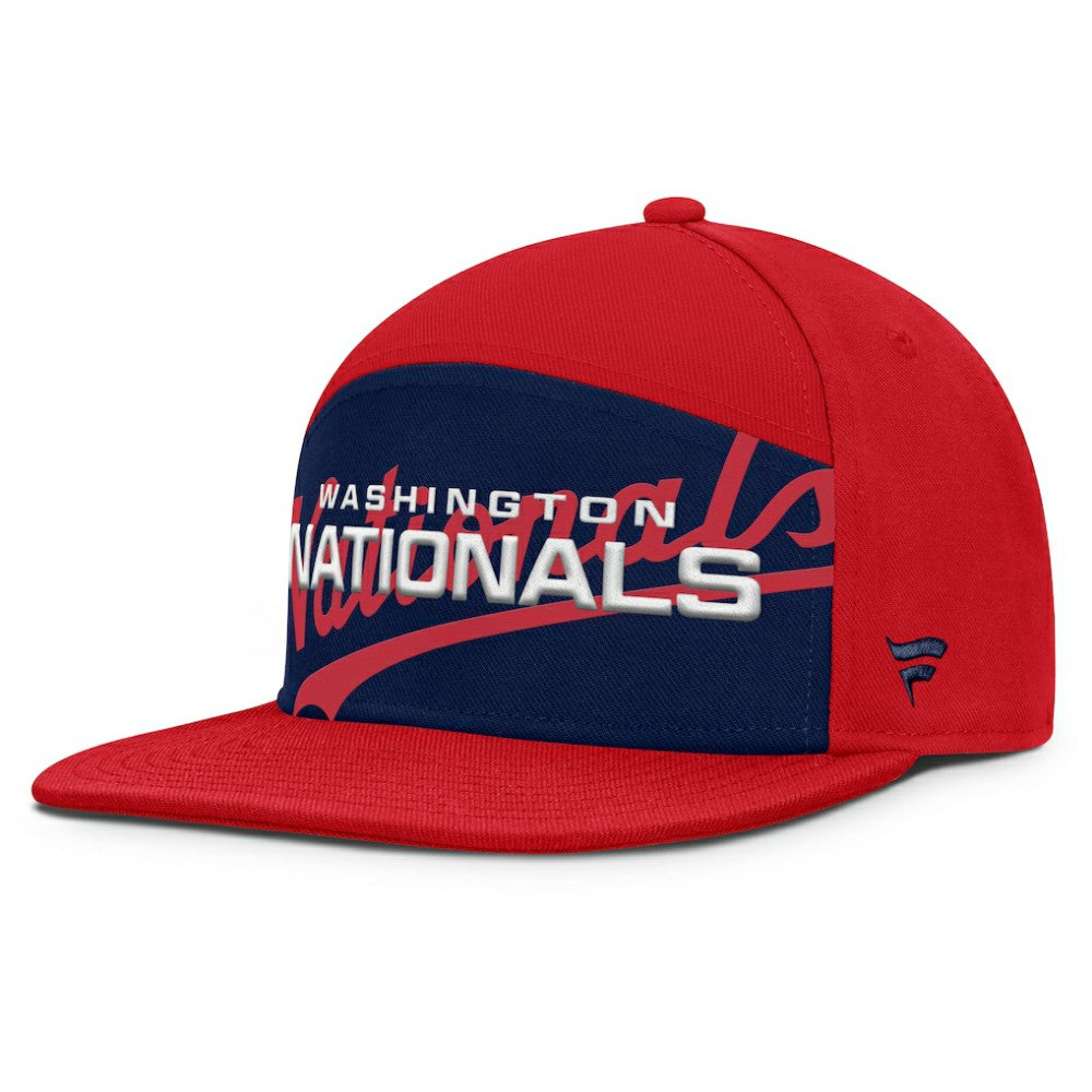 Washington Nationals Fanatics Clubhouse Splitter Snapback Hat | MLB US