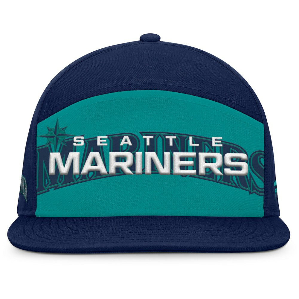 Seattle Mariners Fanatics Clubhouse Splitter Snapback Hat | MLB Near me