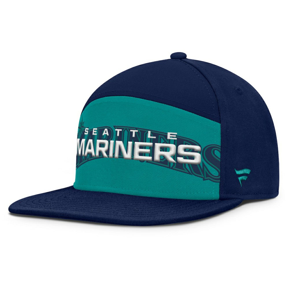 Seattle Mariners Fanatics Clubhouse Splitter Snapback Hat | MLB Near me