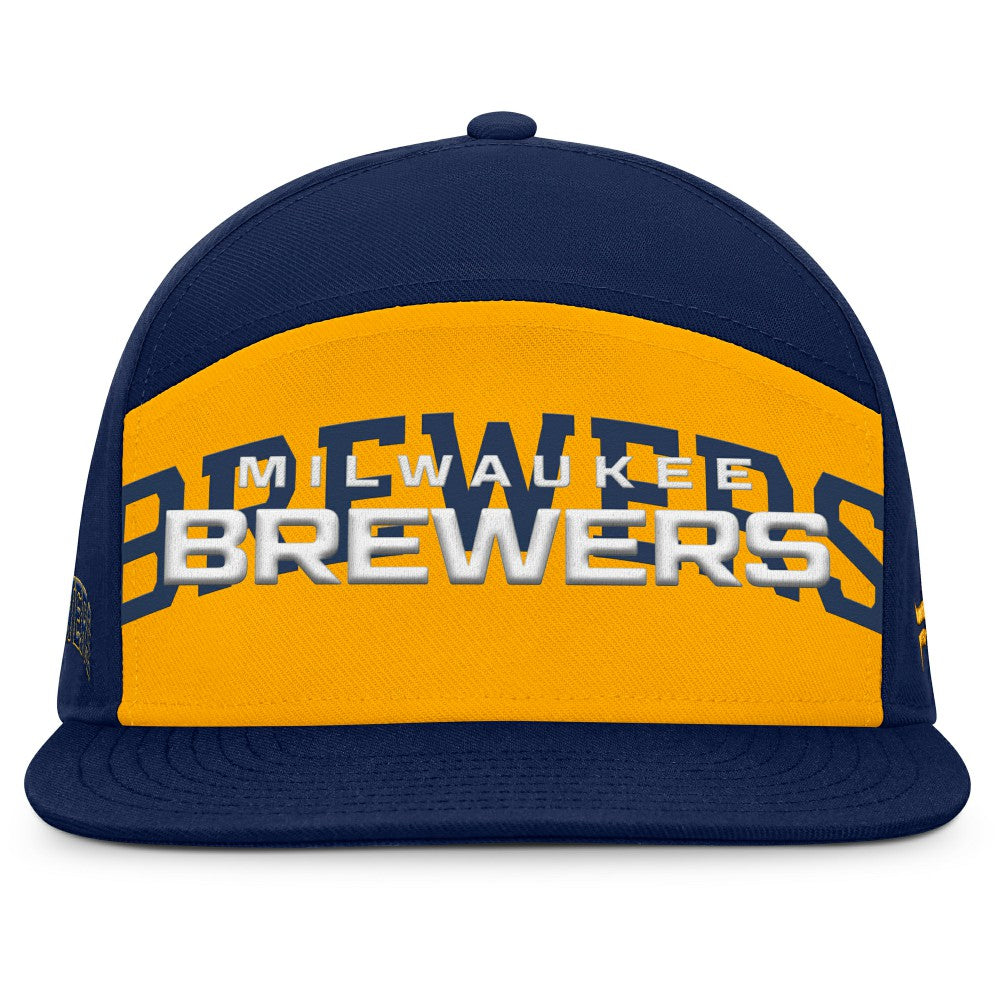 Milwaukee Brewers Fanatics Clubhouse Splitter Snapback Hat | MLB Near me