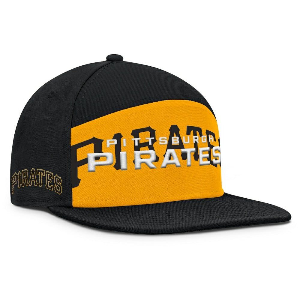 Pittsburgh Pirates Fanatics Clubhouse Splitter Snapback Hat | MLB New