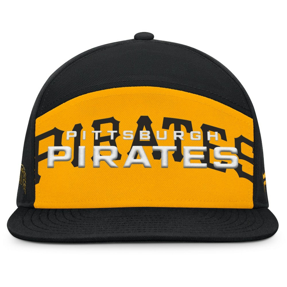 Pittsburgh Pirates Fanatics Clubhouse Splitter Snapback Hat | MLB New