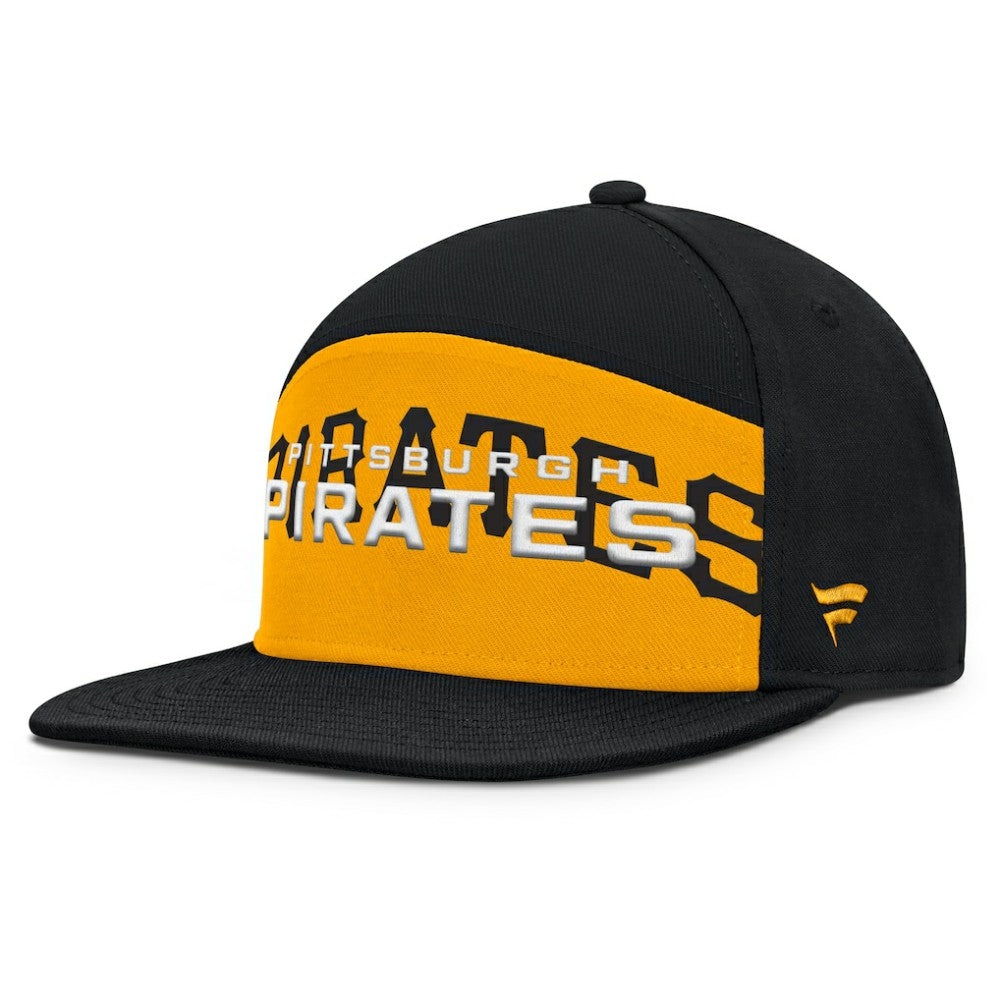 Pittsburgh Pirates Fanatics Clubhouse Splitter Snapback Hat | MLB New