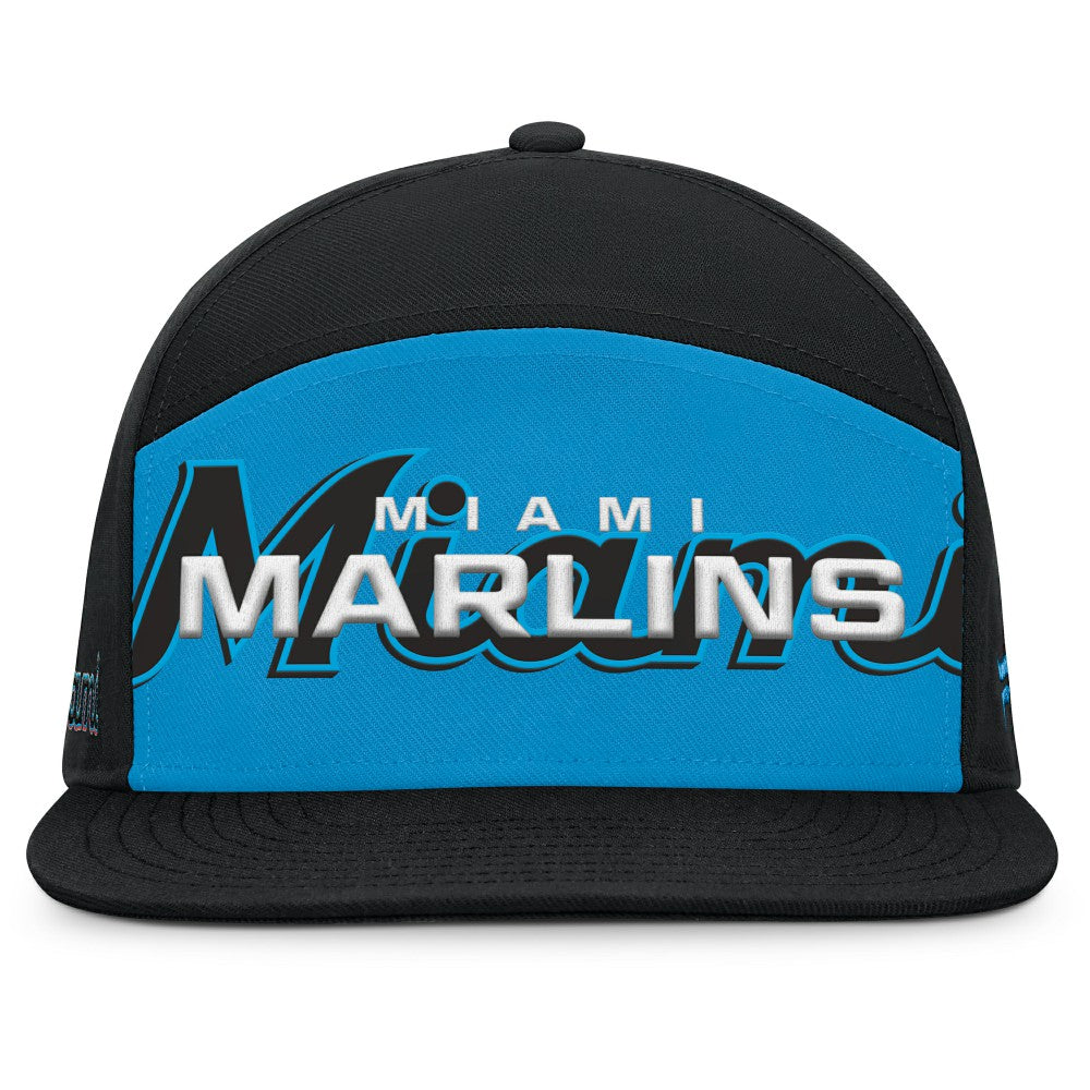 Miami Marlins Fanatics Clubhouse Splitter Snapback Hat | MLB Discount