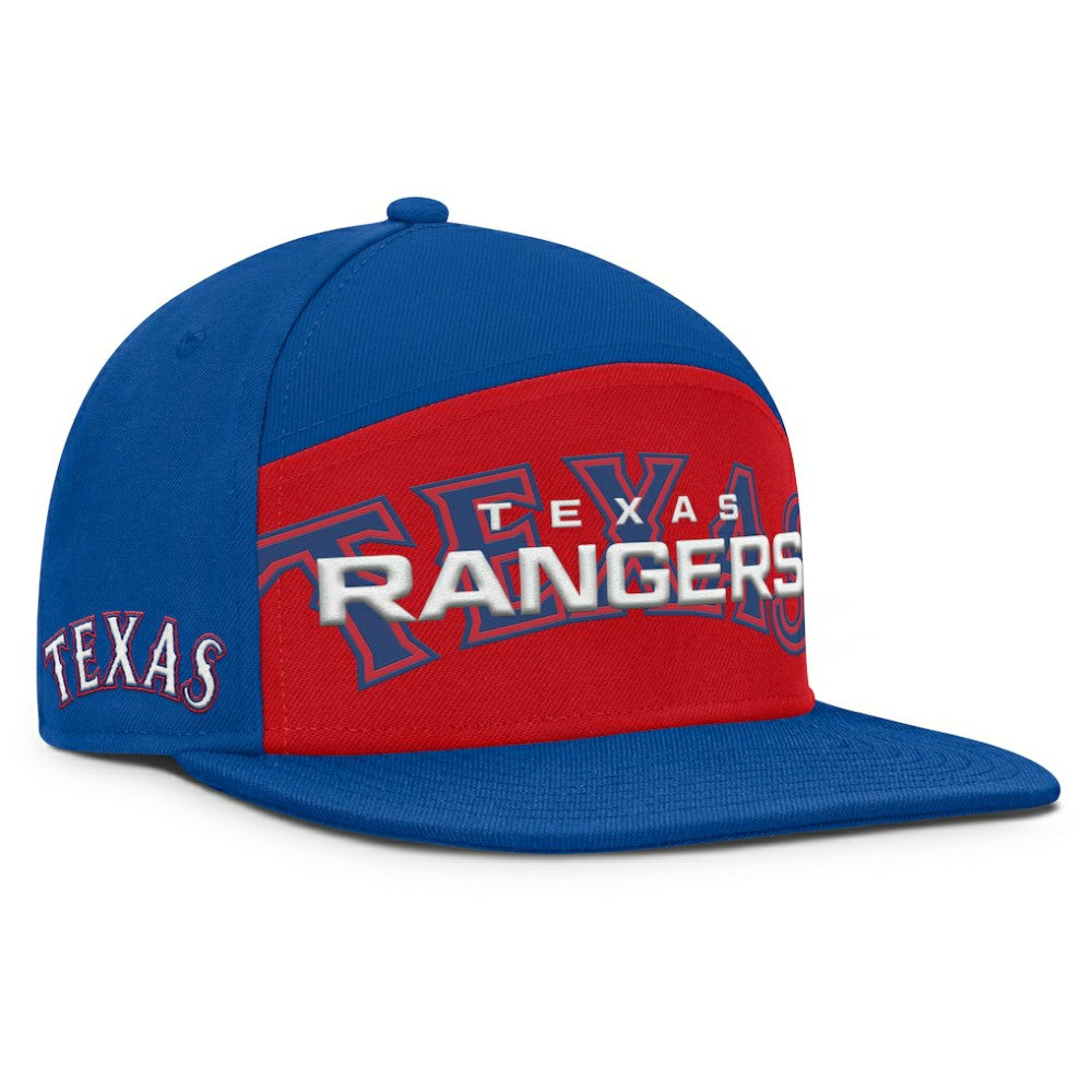 Texas Rangers Fanatics Clubhouse Splitter Snapback Hat | MLB Sale