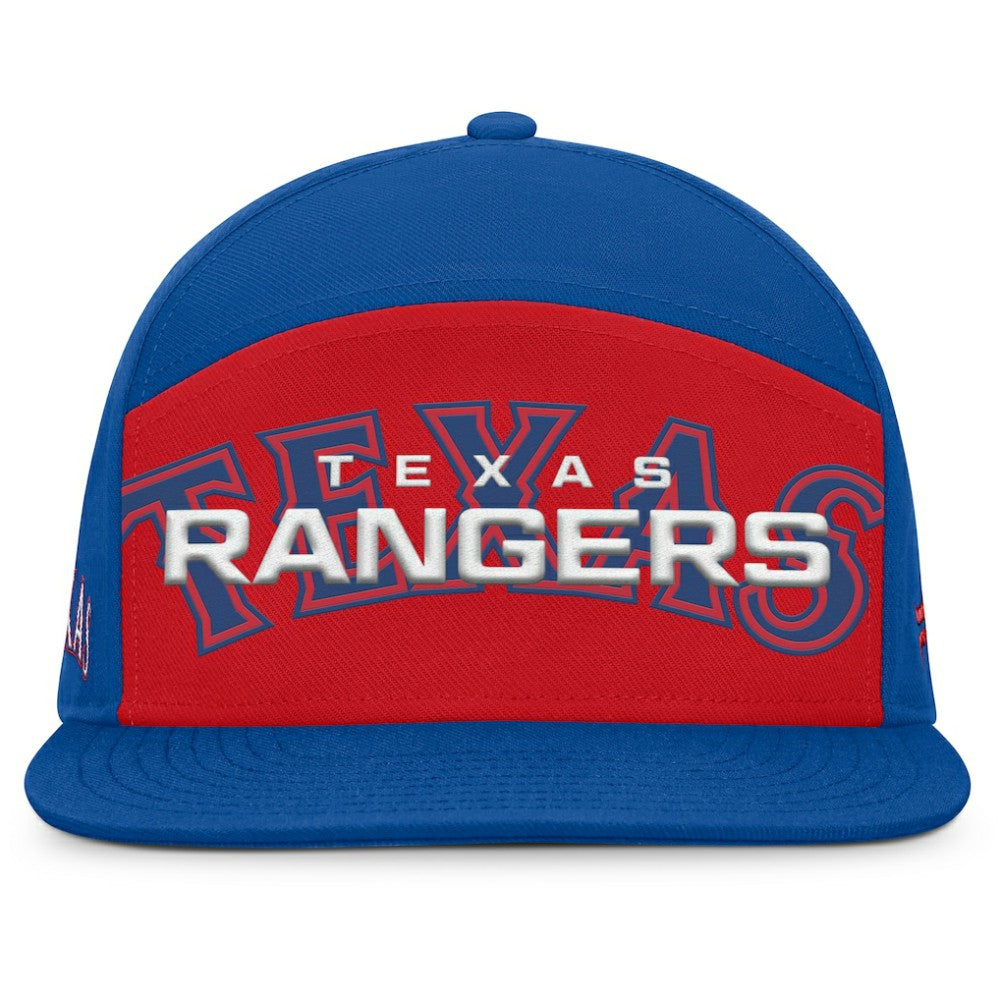 Texas Rangers Fanatics Clubhouse Splitter Snapback Hat | MLB Sale
