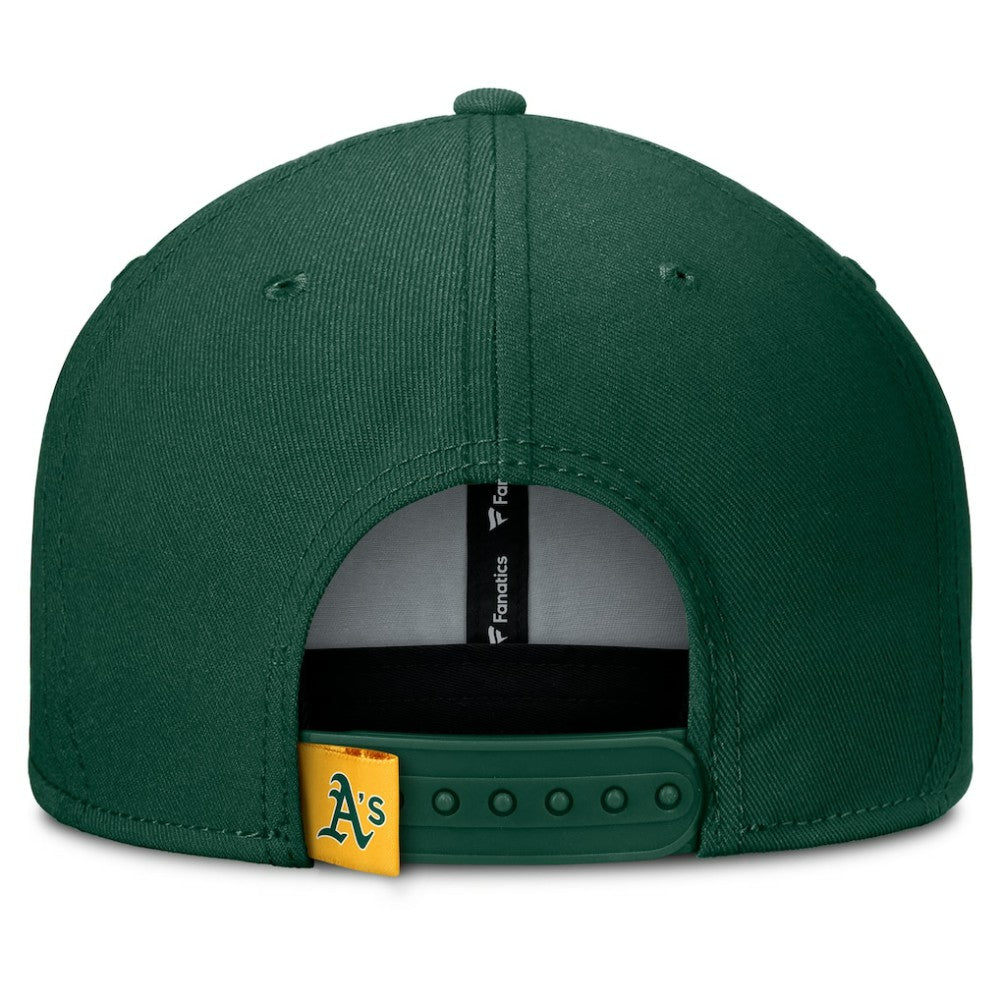 Athletics Fanatics Clubhouse Splitter Snapback Hat | MLB On Sale