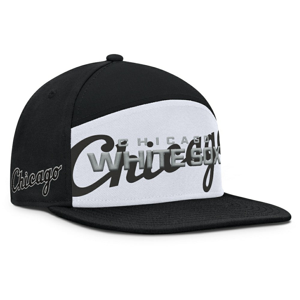 Chicago White Sox Fanatics Clubhouse Splitter Snapback Hat | MLB Online