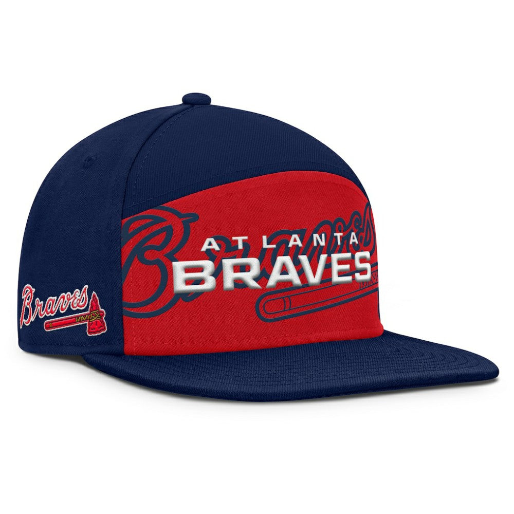 Atlanta Braves Fanatics Clubhouse Splitter Snapback Hat | MLB Outlet
