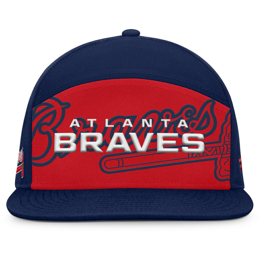 Atlanta Braves Fanatics Clubhouse Splitter Snapback Hat | MLB Outlet