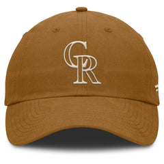 Colorado Rockies Fanatics Act Natural Chopper Adjustable Hat | MLB Shop
