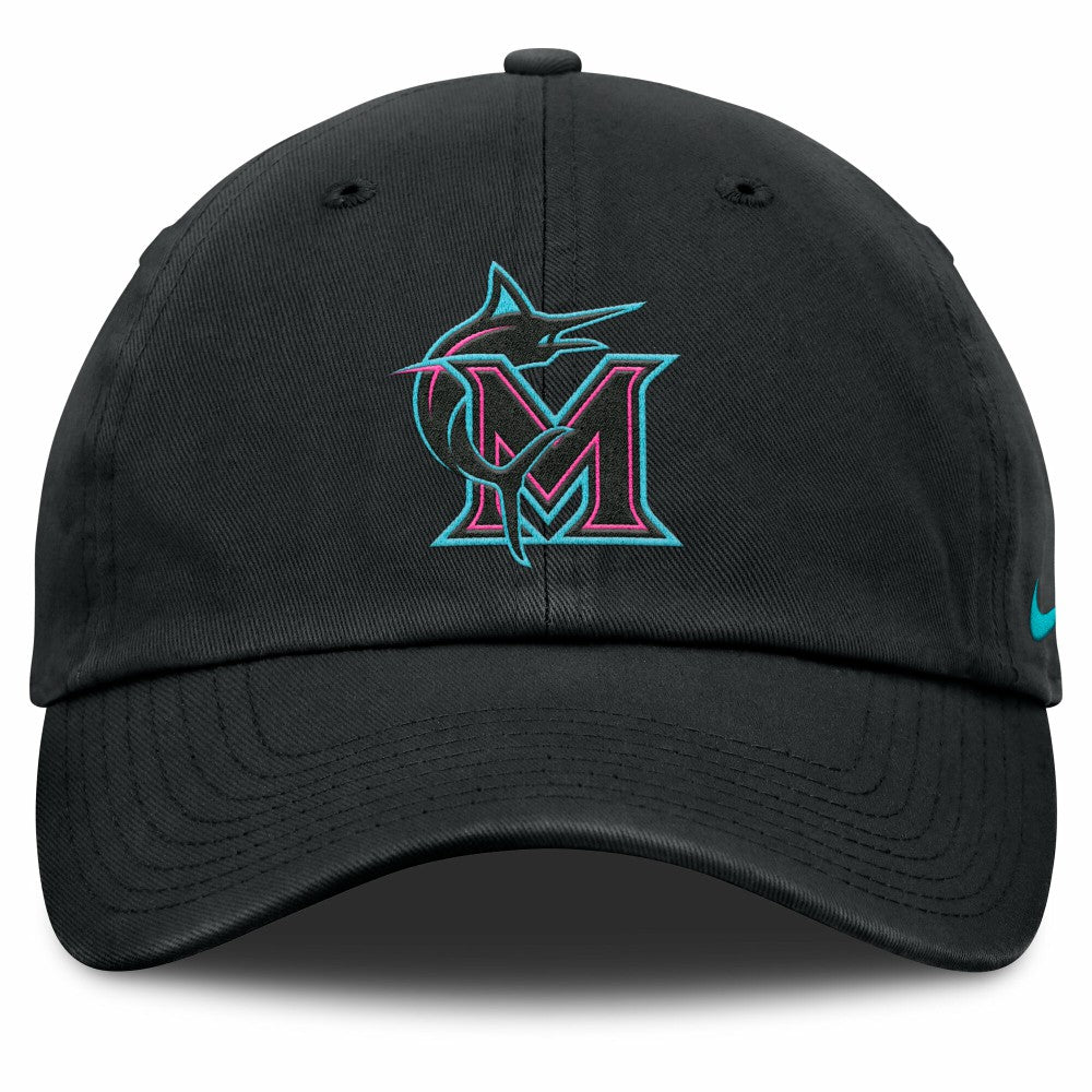Miami Marlins Nike Unisex 2025 City Connect Club Adjustable Hat | MLB Discount