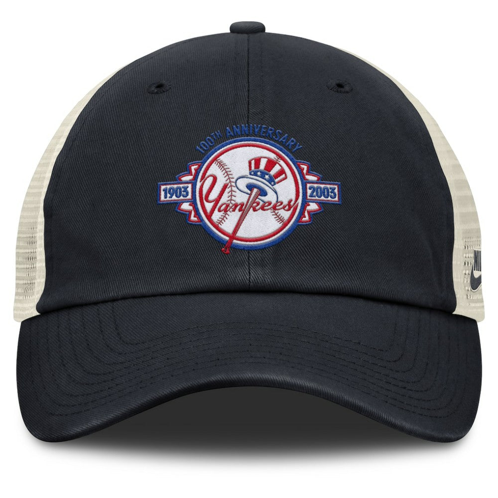 New York Yankees Nike Cooperstown Collection Club Trucker Adjustable Hat | MLB Outlet