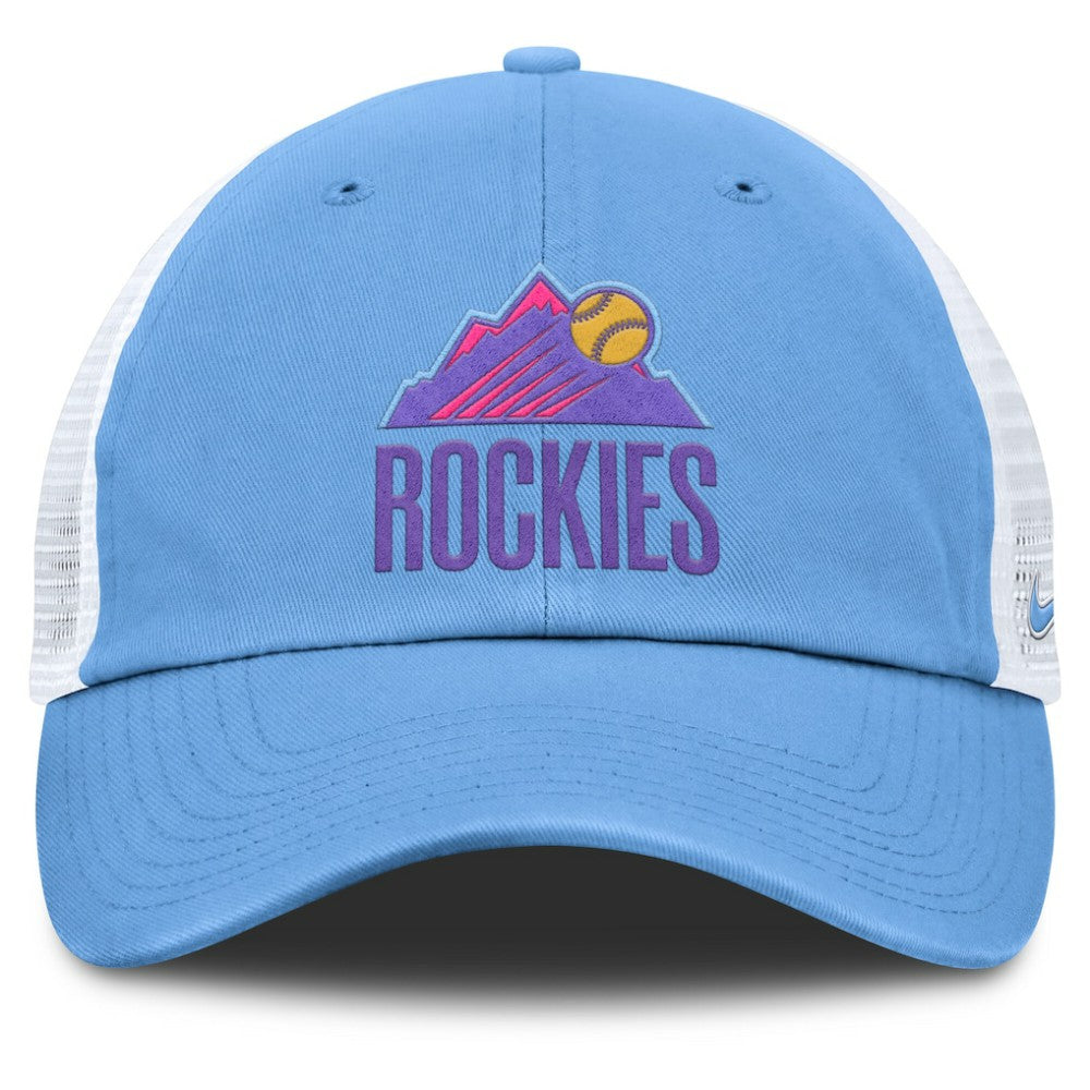 Colorado Rockies Nike Unisex 2025 City Connect Club Adjustable Trucker Hat | MLB US