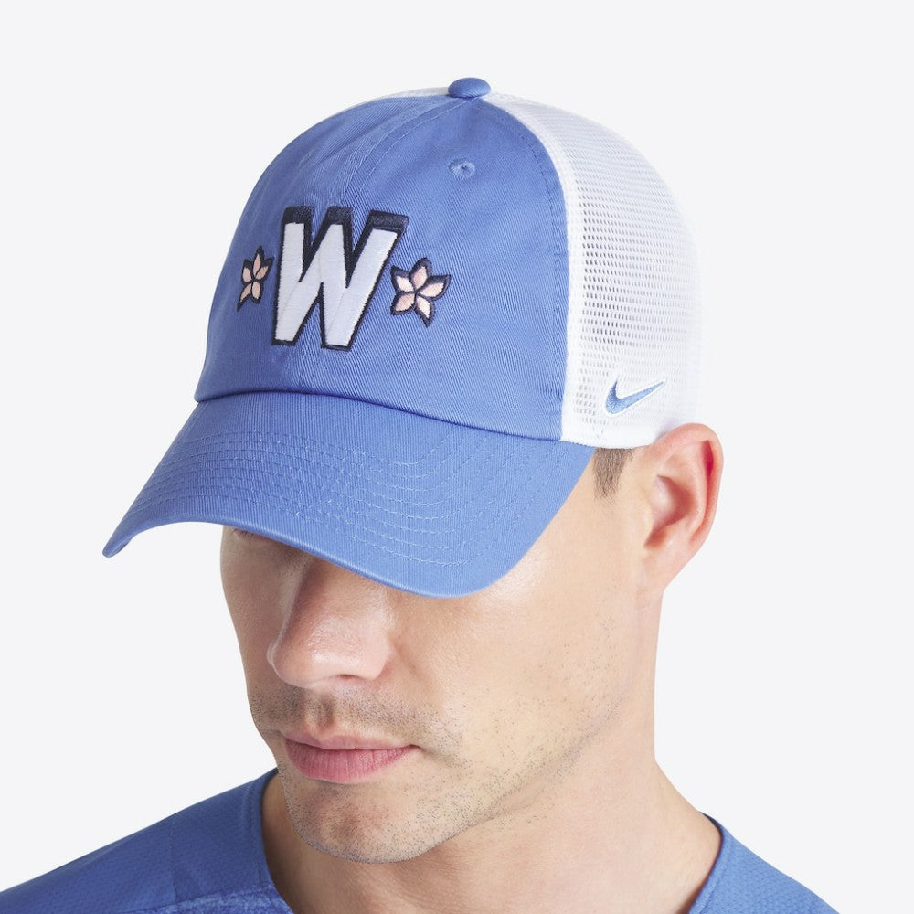 Washington Nationals Nike Unisex 2025 City Connect Club Trucker Adjustable Hat | MLB US
