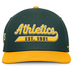 Athletics Nike Pro Performance Snapback Hat | MLB Discount