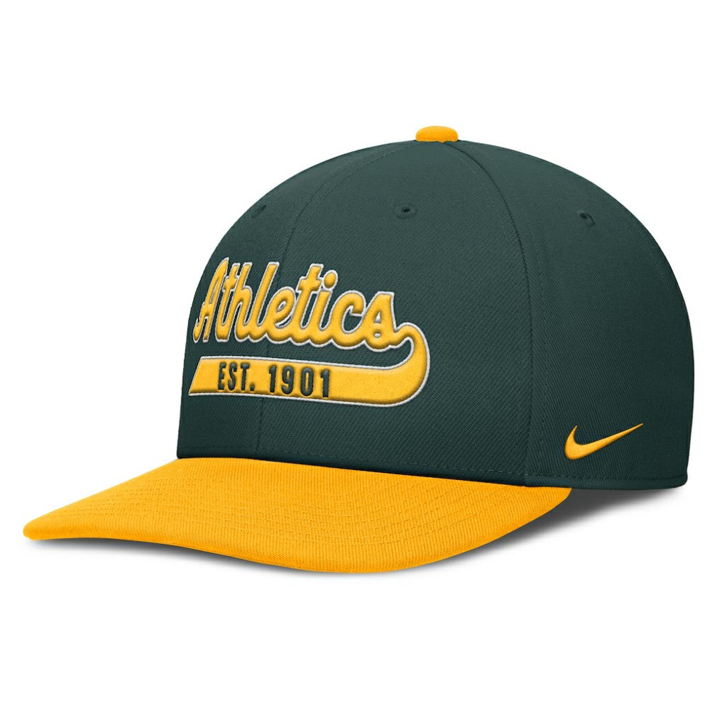 Athletics Nike Pro Performance Snapback Hat | MLB Discount