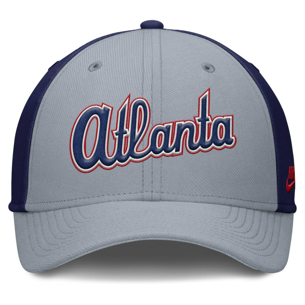 Atlanta Braves Nike Rise Swoosh Performance Flex Hat | MLB New