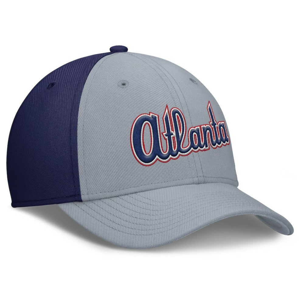 Atlanta Braves Nike Rise Swoosh Performance Flex Hat | MLB New