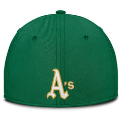 Athletics Nike Rise Swoosh Performance Flex Hat | MLB New