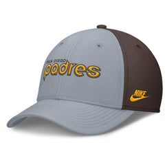 San Diego Padres Nike Rise Swoosh Performance Flex Hat | MLB For sale